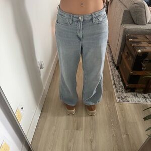 GAP Light Blue Wide Leg Jeans